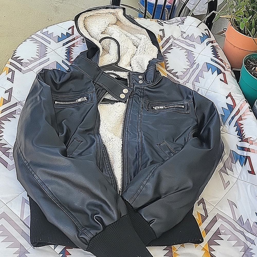 Leather jacket